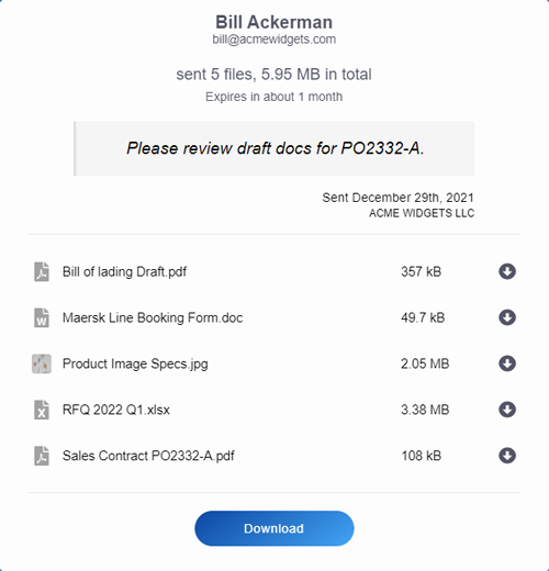 Logistics & Supply Chain Document Management
